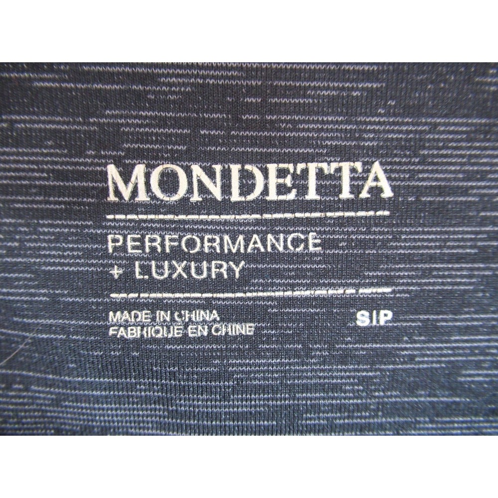 Mondetta Leggings Women Small Black/Gray Pockets Ruched - Picture 4 of 6